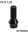 Upgrade Your Ride With Premium Black Locking Lug Wheel Studs Kit For BMW E70 F30 F80 Models Featuring Durability That Rocks And Secure M14 By 1.25 Fitment For Smoother Driving Adventures, black M14x1.25 wheel stud bolt