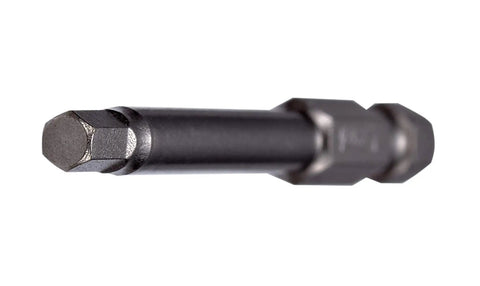 Three Sixteenth Inch Hex Power Bits Set Two Inch Length With Quarter Inch Hex Shank Pack Of Four Pro Grade S2 Shock Resistant Steel