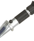 Dual Function Refractometer For Glycol Coolant Freeze Point And Battery Acid Specific Gravity With ATC Handheld Portable Tester
