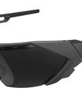 Vision Type E Safety Glasses With Anti Fog Coating, Scratch Resistant Smoke Lens, Lightweight Gray Half Frame Eyewear