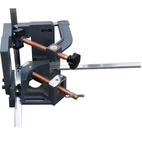 Beefy 3 Axis Welding Clamp Heavy Duty Cast Iron Vice With Killer Grip And Zero Play Design Featuring 3.9 Inch Jaw Opening For Steel And Wood DIY Shop Builds