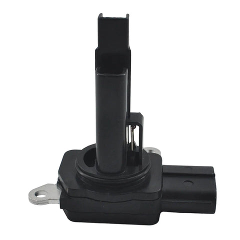 Straight Up Direct Fit Mass Air Flow Sensor MAF for Lexus IS250 IS350 GS350 RX350 ES350 side view with harness connection.