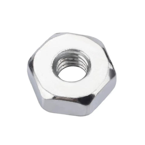 Close-up of a bar nut from Bar Nut And Sprocket Cover Replacement Kit For Stihl Chainsaws MS170 MS170C MS171 MS180 MS200 MS200T 6 Pack