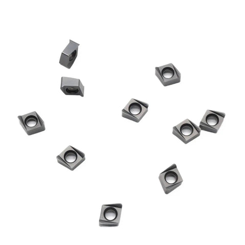 Premium 4nkt060308r-m Hard Steel Turning Inserts For Lathe Tools Fast Cutting Speed And Durable Wear Resistance For Precision Metal Machining Jobs That Get Done Right, displayed on a white background.