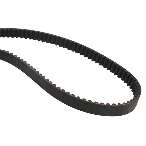 High Performance Drive Belt Compatible With Vegas Jackpot Kingpin Gunner Hammer And Boardwalk For Years 2005 To 2017, black rubber construction.