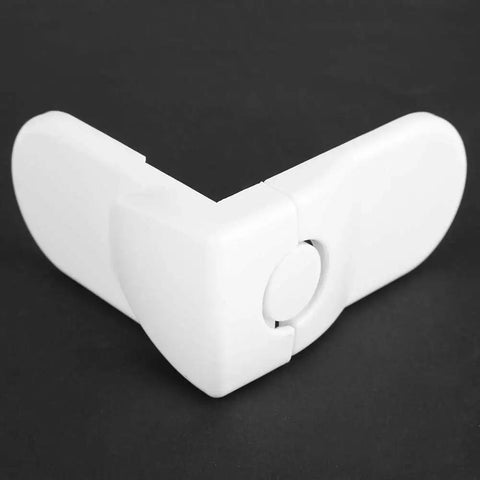 Adhesive Baby Cabinet Lock For Cabinets And Drawers Safe Latch For Fridge And Washing Machine Easy Install White 8 By 4 Cm Keeps Toddlers Out
