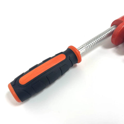 Edge Clamp Extension Tool For Woodworking Quick Fixes And Clamping, Durable Steel Body, Fits Clamp Rails Up To 15mm Thickness, Easy One Person Setup For Jigs, Router Tables, And Workbenches, Smooth Sliding And Strong Grip close-up