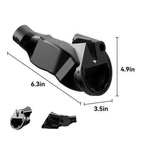 5 In 1 Miter Saw Dust Collection Adapter And Vacuum Hose Connector Pro Grade Upgrade For DWS709 DW718 DWS779 DWS780 DWS782 DHS790
