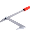 Little PeeVee Sill Plate Tool for Construction Walls, 18 Inch Steel Puller with Ergonomic Grip, Nailing Aid on white background