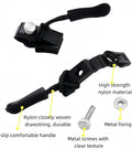 Zipper Repair Kit Set With Tough Durable Adjustable Metal Zipper Restorer Non Slip Replacement Head for various items