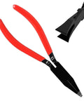 Beefy Heavy Duty Metal Sheet Bender Plier For Quick Straight Edges And 45 Degree Bends, Portable Steel Hand Tool for HVAC and DIY projects