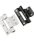 50 Type Broken Bridge Aluminum Alloy Window Hinge For Durable Insulation And Smooth Closing, black and white design