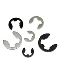 External Circlip Retaining Ring Kit Set M1.2 To M15 For Shafts E Type Circlips Stainless Steel SS304 1000 Pcs Heavy Duty Built To Last Shaft Bearing Retention Solution, assorted sizes