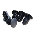 Rock Solid Heavy Duty Car Clips Nylon Auto Fastener Bumper Retainer Plastic Rivet Kit For Tough Uphills And Rides Guaranteed Long Lasting Performance, black nylon trim clips
