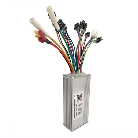 48V 18A Brushless Motor Speed Controller For KDS Protocol Electric Scooters, Mountain Bikes, And Electric Bicycles, wiring connectors visible