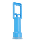 PP Material Piglet Breathing Pump For Newborn Piglets, Easy Use Manual Ventilator For Pig Farm, blue PP plastic handheld model