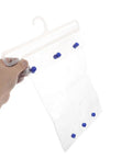 Hella Heavy Duty Clear Electric Vehicle Charger Station Cover Weatherproof Rain Snow Protection Sleeve, hand holding transparent sleeve.