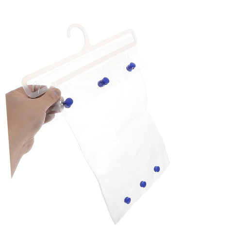 Hella Heavy Duty Clear Electric Vehicle Charger Station Cover Weatherproof Rain Snow Protection Sleeve, hand holding transparent sleeve.