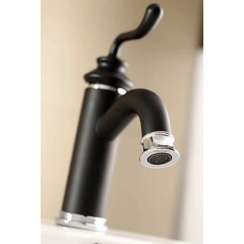 Royale LS5413RL Brushed Brass Bathroom Faucet With Solid Brass Construction Drip Free Ceramic Disc Cartridge Deck Mount