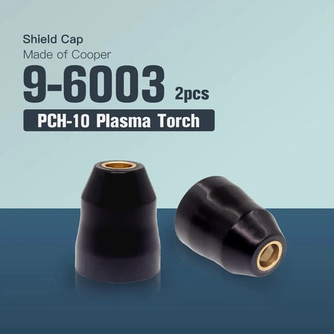 Pro Grade Plasma Cutting Consumables Kit For Thermal Dynamics PCH-10 Torch 25 Pieces 9-6003 shield cap shown