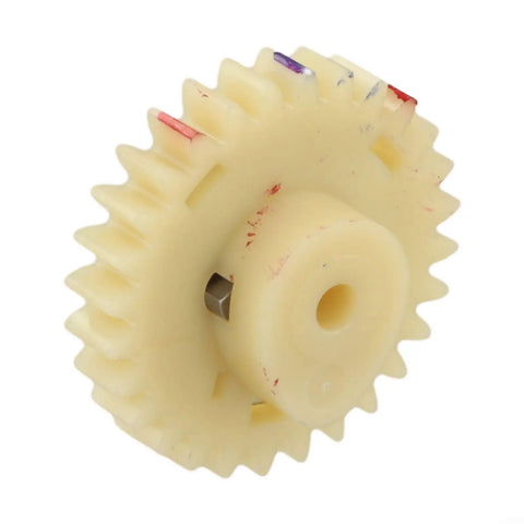 Wheel Gear Replacement 4180 030 1800 For FR FS FC FT HL HT KM Models Heavy Duty Trimmer Part in beige plastic close-up