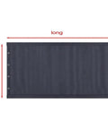 Canvas Chute For Moving And Loading Goods 1.5 By 12 Meters Heavy Duty Warehouse Unloading Equipment With 55 Pound Load Capacity front view.