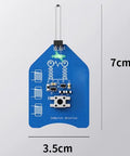 One Button Pro Grade Inductor And Coil Tester For Motherboard And PCB Repair With LED Indicator Light, 7 cm x 3.5 cm
