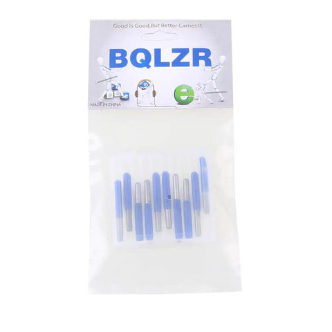 Heavy Duty 1/8 Inch Shank Ten Degree Carbide Cnc Router Bits With Zero Point One Millimeter Precision Tips For Acrylic Mdf Pcb And Two Color Boards Built Tough Runs Slick Makes Cutting A Breeze Pack Of Ten in packaging.