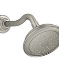 Artifacts Single Function Showerhead With Katalyst Spray Air Induction Technology 2.0 Gpm in Vibrant Brushed Nickel Finish