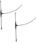 2 Pack 915MHz FPV Antenna, 2.5dBi T Type Control Antenna With Connector For FPV Drones, RC Cars, Vending Machines And Smart Home Systems