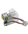 Straightforward 15Mm Stepper Motor Providing Hitch Free Push Pull Linear Actuation With Bolt On Worm Gear And Extendable Telescopic Shaft For Chill Hacking Sessions And Clean Robot Projects Using Standard 5V Dc, showing motor, control board, and wiring.