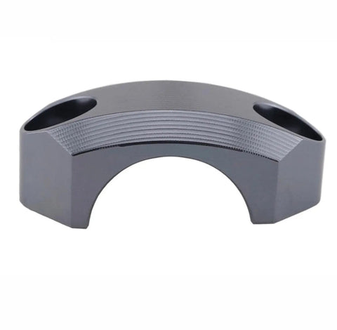 Slick Cnc Aluminum Motorcycle Brake Clutch Master Cylinder Clamp Cover Caps For 22Mm Handlebars Badass Red Finish side view