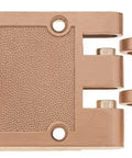 Single Cylinder Jimmy Proof Ilco Lock With Angle Strike Plate Fits Doors From One And A Quarter To Two And A Quarter Inches Kwikset KW3 Keyway Non Handed Box Pack, top view