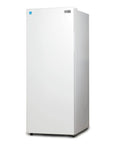 Workhorse 11 Cubic Feet Convertible Freezer And Refrigerator With Quick Temp Switch for garage or basement setup in white exterior.