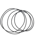 Must Have 20 Pack Round Rubber Belts For Tape Machines, 1mm Diameter, Mixed Lengths, Durable Wear Resistant Set