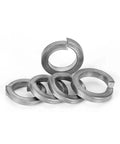 Lock Washers Assortment Kit M2 To M30 Set With Pure TA2 Gr2 Spring Washers Elastic Flat Gaskets Hex Lock Nuts Metal Rings Shims And 20Pcs M4 Pack For Quick Pro Grade Reliable Mechanical Fastening For DIY Projects, steel lock washers