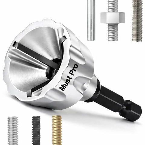 All Thread Repair Bit For Drill And Chamfering Deburring External Chamfer Tool for 3-19 mm bolts and studs with sample threads
