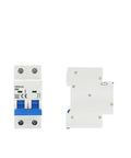 Heavy Duty 2P DC MCB Circuit Breaker 6KA 500V Battery Main Switch showcasing premium housing and secure bolt-on design.