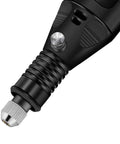 Mini Cordless Electric Drill 12V 13W Rotary Tool For Wood Carving And Hobby Projects Portable And Lightweight With Durable Build Perfect For Jade Bone Eggshell Kernel Plastic And Auto Components Polishing Engraving And Detailing, close-up chuck