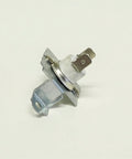 Top Tier Aftermarket Dryer Thermal Fuse WP40113801 in metallic gray, designed for electric dryer safety cut-off.