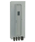 200A Main Breaker Load Center Indoor 120/240V Panel, 32 Spaces 64 Circuits with 3 THQL 20A & 1 THQL 30A Breakers, Copper Bus