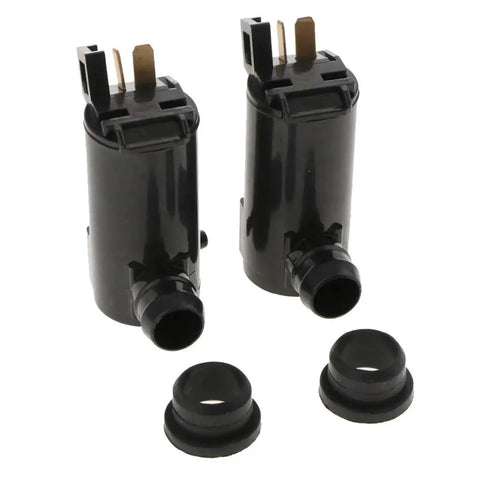 Universal 12V Vehicles Windshield Washer Pump Kit Check Valves Direct Fit Sweet Smooth Wiping Easy Install No Mods Needed Keep Ride Looking Crisp Safe Any Weather Legit Operation Save Bank Worth Each Penny Buy Now black washer pump kit with check valves
