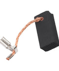 Rock Solid Carbon Brush Set with Wired Springs to Restore Power and Smooth Operation in DWP611 and PK450PK Tools, close-up view.