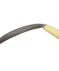 Grass Sickle With Sharp 7.7 Inch Stainless Steel Blade Lightweight Gardening And Harvest Tool For Weeding Lawn Edges And Easy One Handed Use