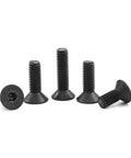 Flat Head Screw Set for Furniture Your Go To Hardware, Metric M2 Through M8, 12.9 Carbon Steel Hex Socket Screws on display