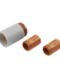 Pro Grade Swirl Ring And Retaining Cap Plasma Cutting Consumables Kit for PMX 1000 1250 1650 RT60 RT80 copper and polymer components