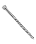 Stainless Steel Half Thread Wood Lag Bolts With Self Tapping Screws A2-70 Grade Built Tough For Outdoors Heavy Duty And Rust Resistant M8x140mm