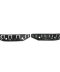 Front Bumper Bracket Retainer Support Pair For Tesla Model Three 2017 To 2021, durable black plastic mounting hardware.