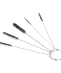 Must Have 5 Piece Tube Brushes Kit Clean Dirty Bottles Straws Mugs And Coffee Machines Fast With Stainless Steel Rod And Nylon Tufted Bristles Fit Small Niche Areas Plus Key Ring Hook Makes It Easy As Pie To Latch On Perfect For Every Home Job.