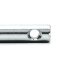 Close-up of Heavy Duty Zinc Plated Cross Dowel Barrel Nuts Compatible With Ikea 121214 Furniture Hardware Set Of Two.